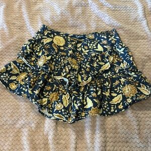 floral francesca’s skirt size medium